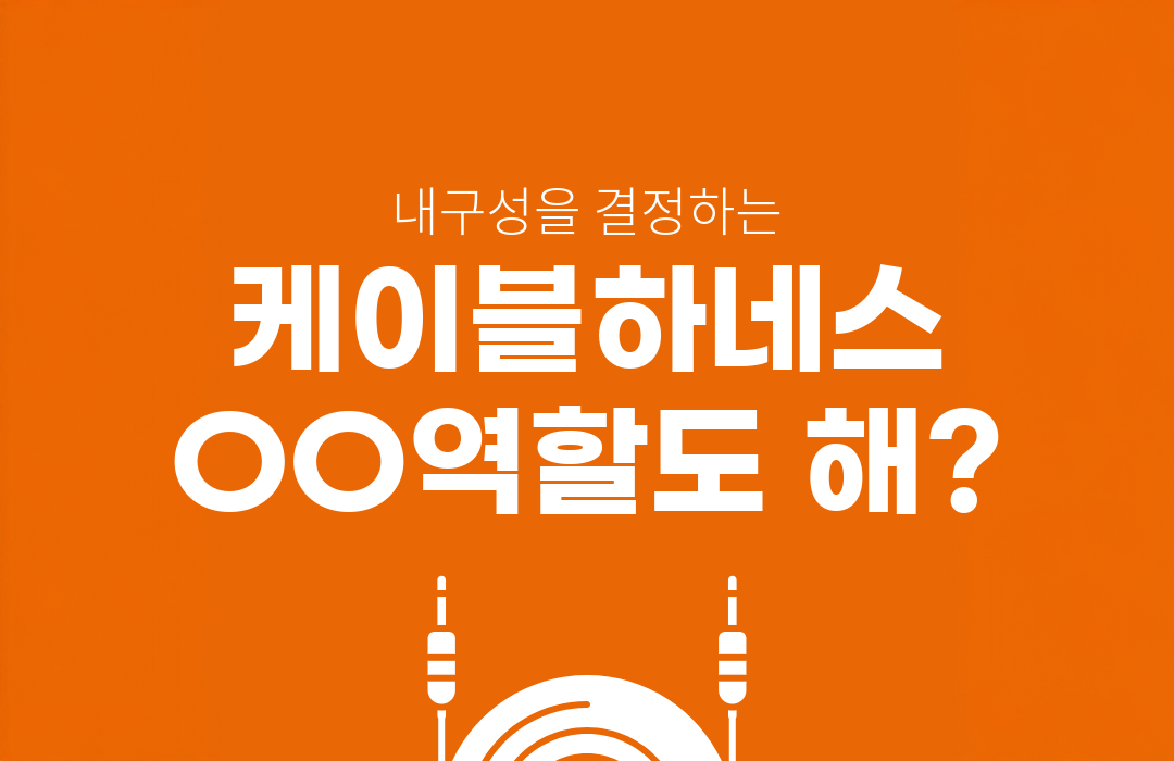 와이어하네스 케이블하네스 역할